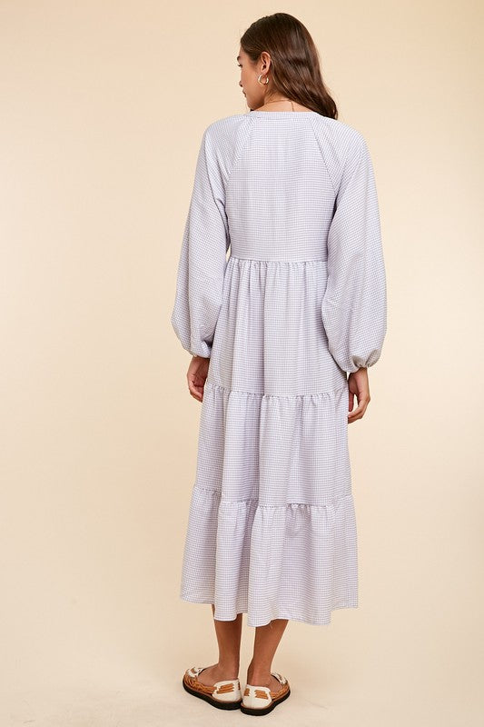 Whisper Faint Grey Gingham (2/8 ARRIVAL, UPDATED ETA 2/26)