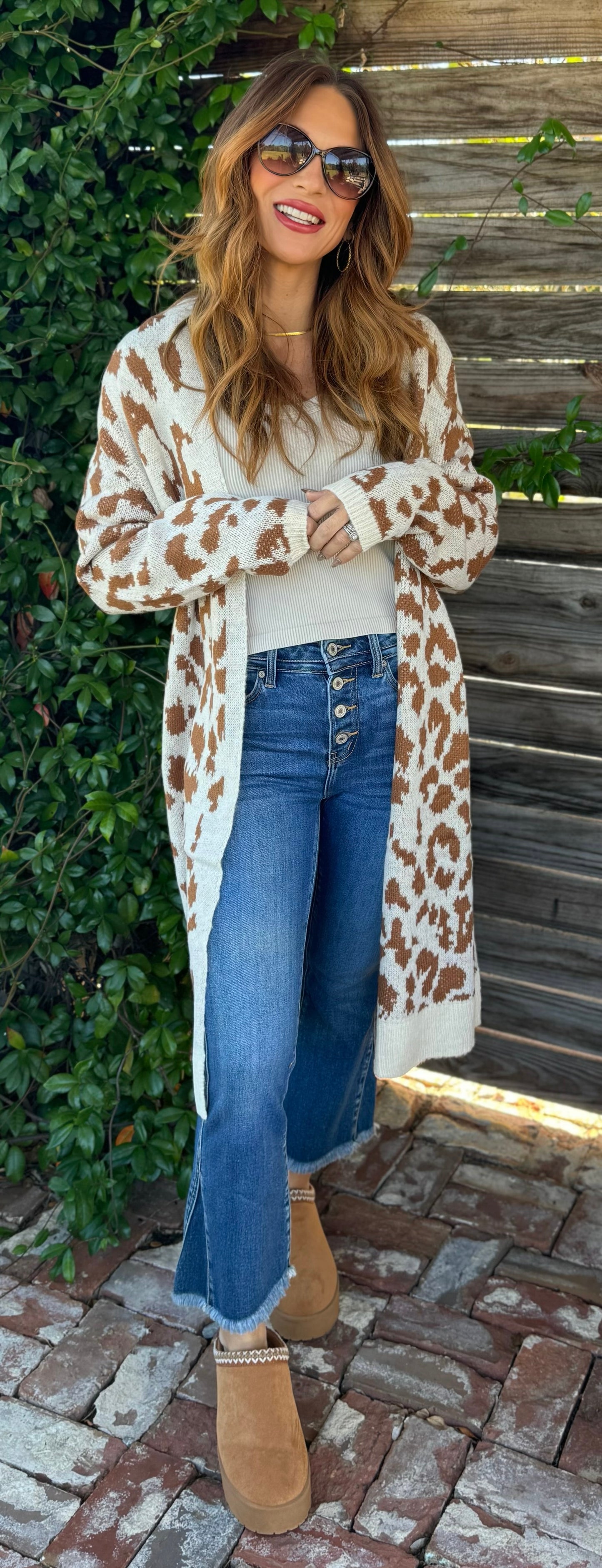 Leopard Cardigan