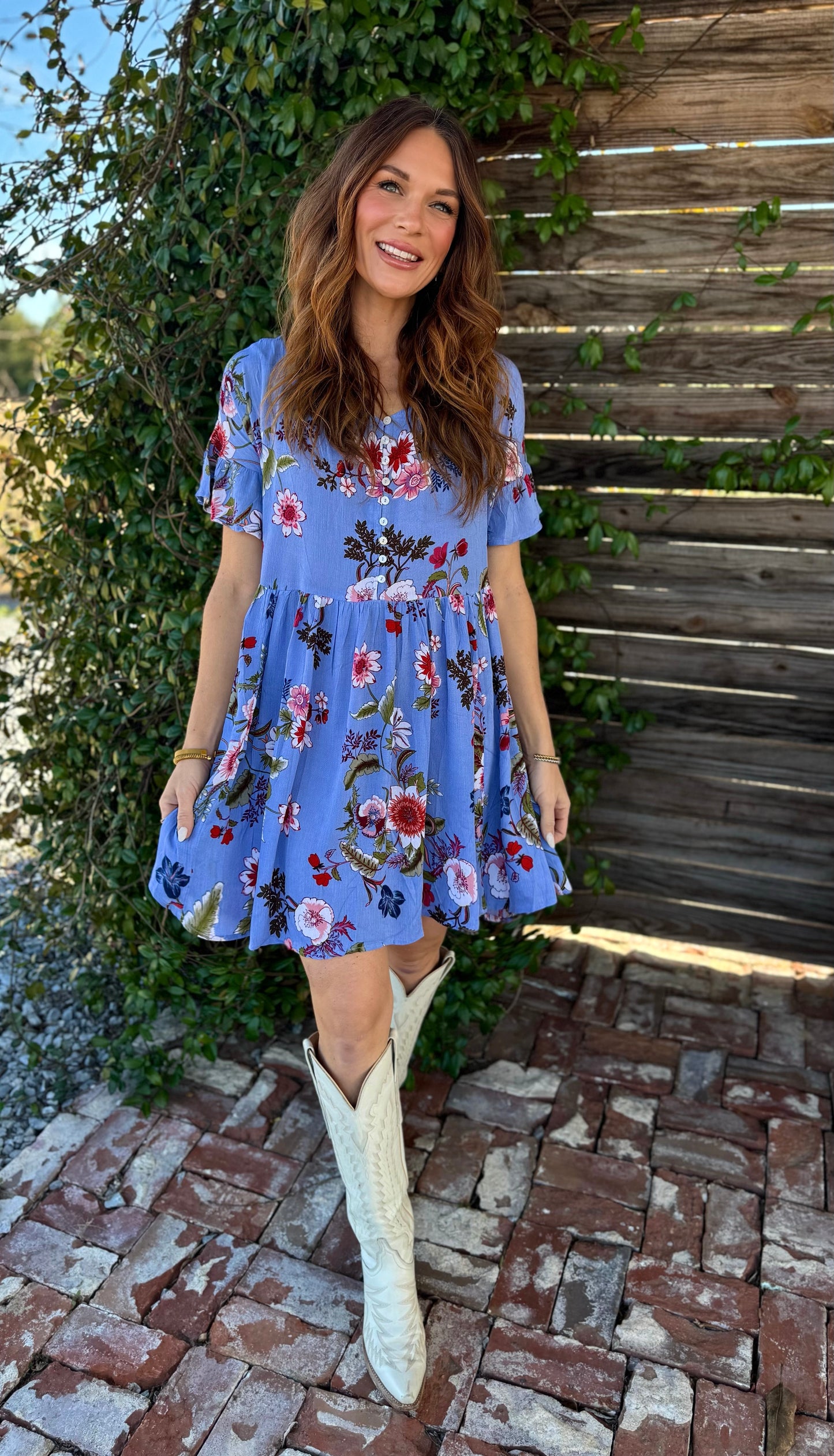 Bobbi’s Floral Dress