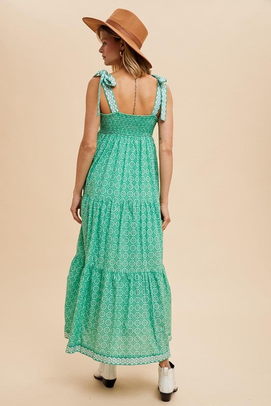 Green Girly Dress
