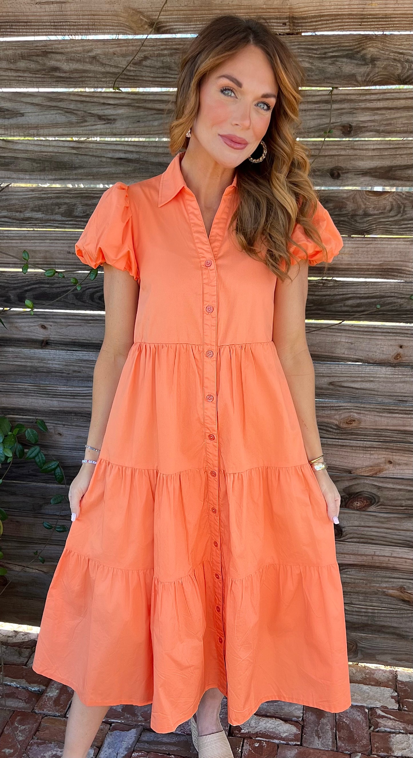 Coco Dress- Papaya