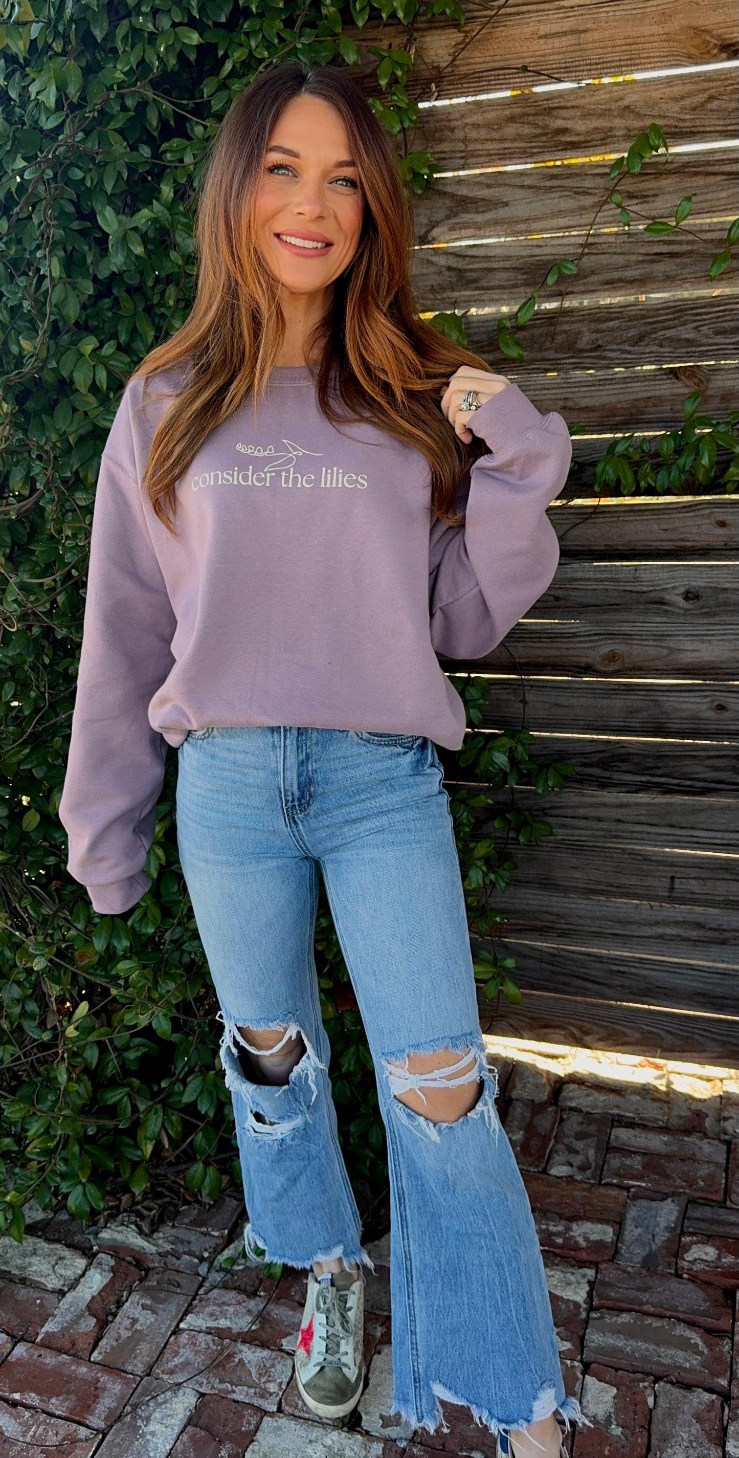 “Consider the Lilies” Soft Sweatshirt