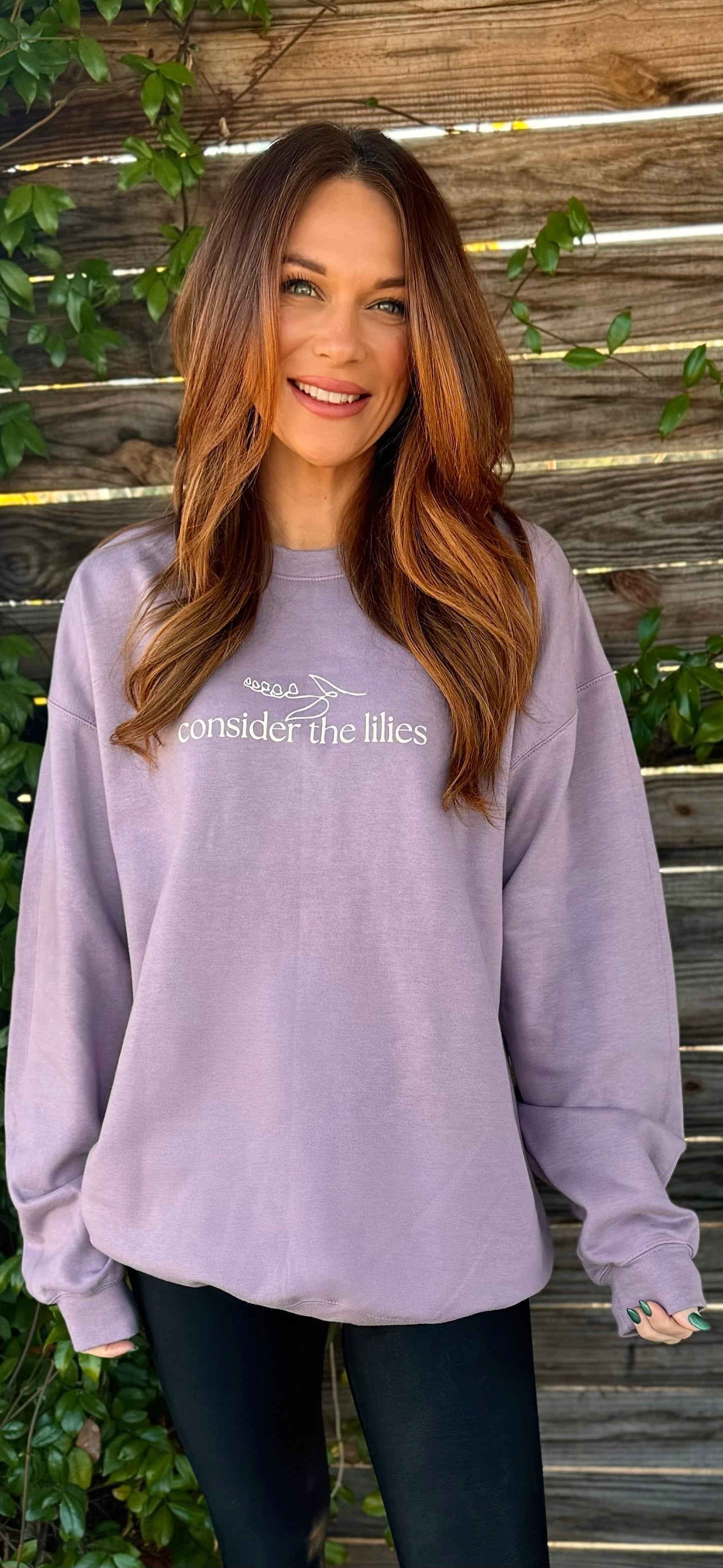 “Consider the Lilies” Soft Sweatshirt