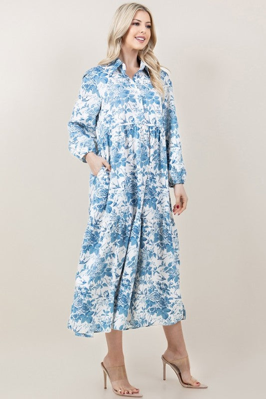 Blue Is Your Color Dress