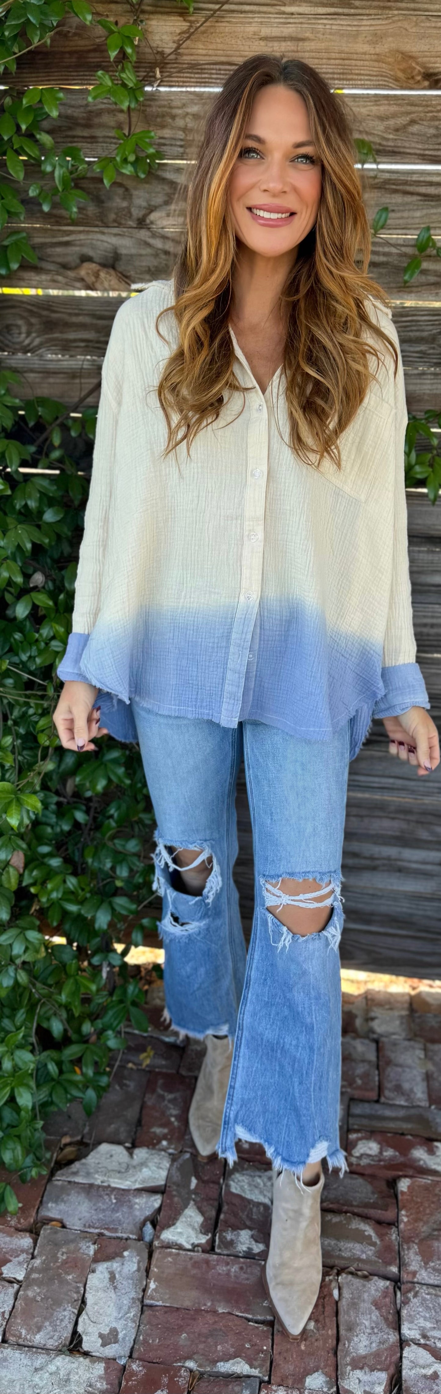 Kady’s Oversized Button Down
