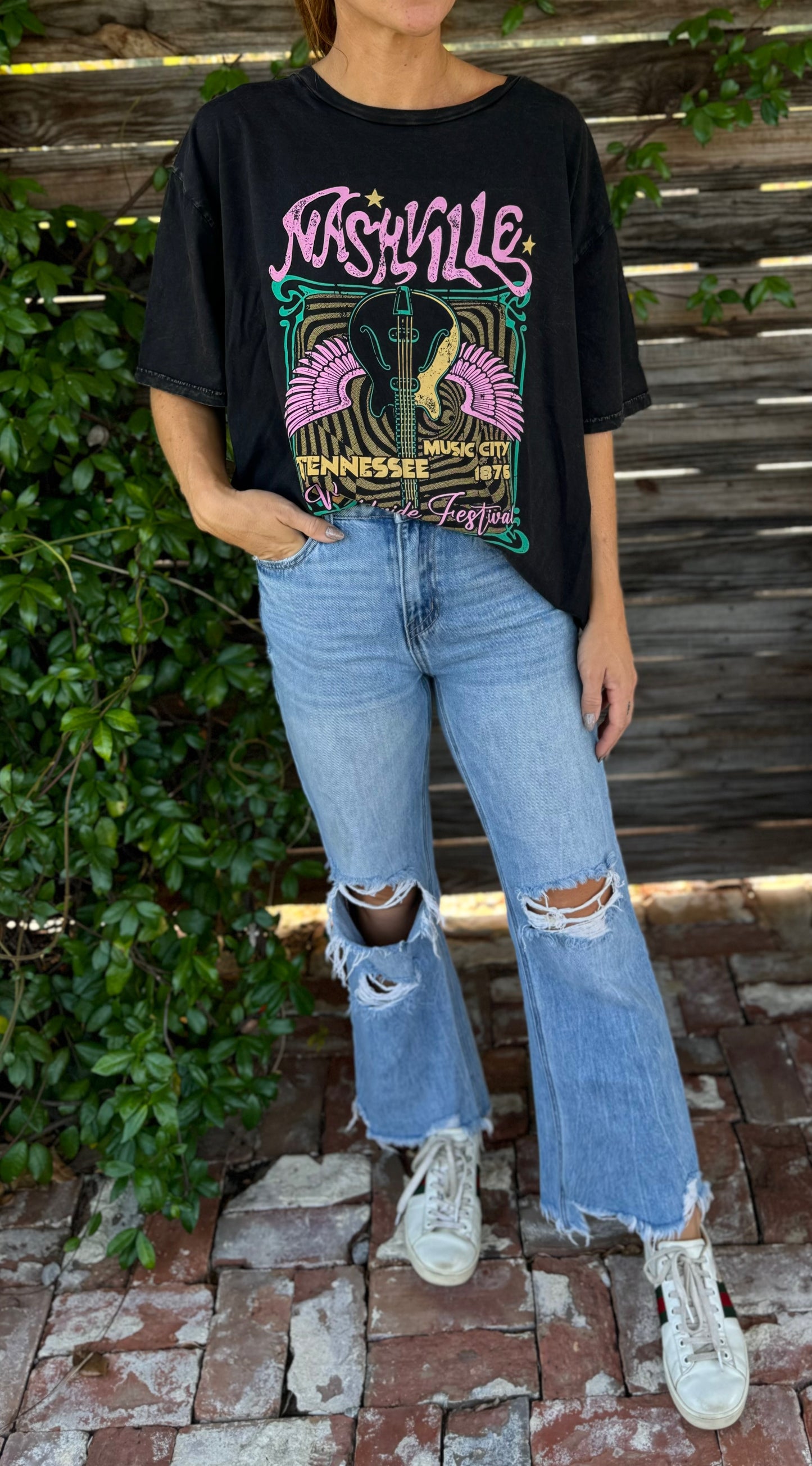 Nashville Tee- Black