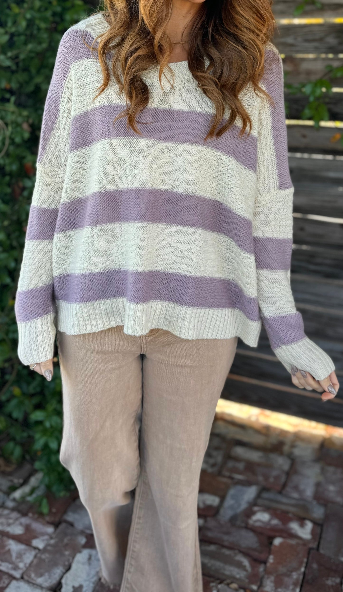 Lavender Lovely Sweater