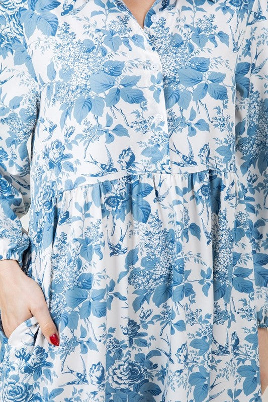 Blue Is Your Color Dress