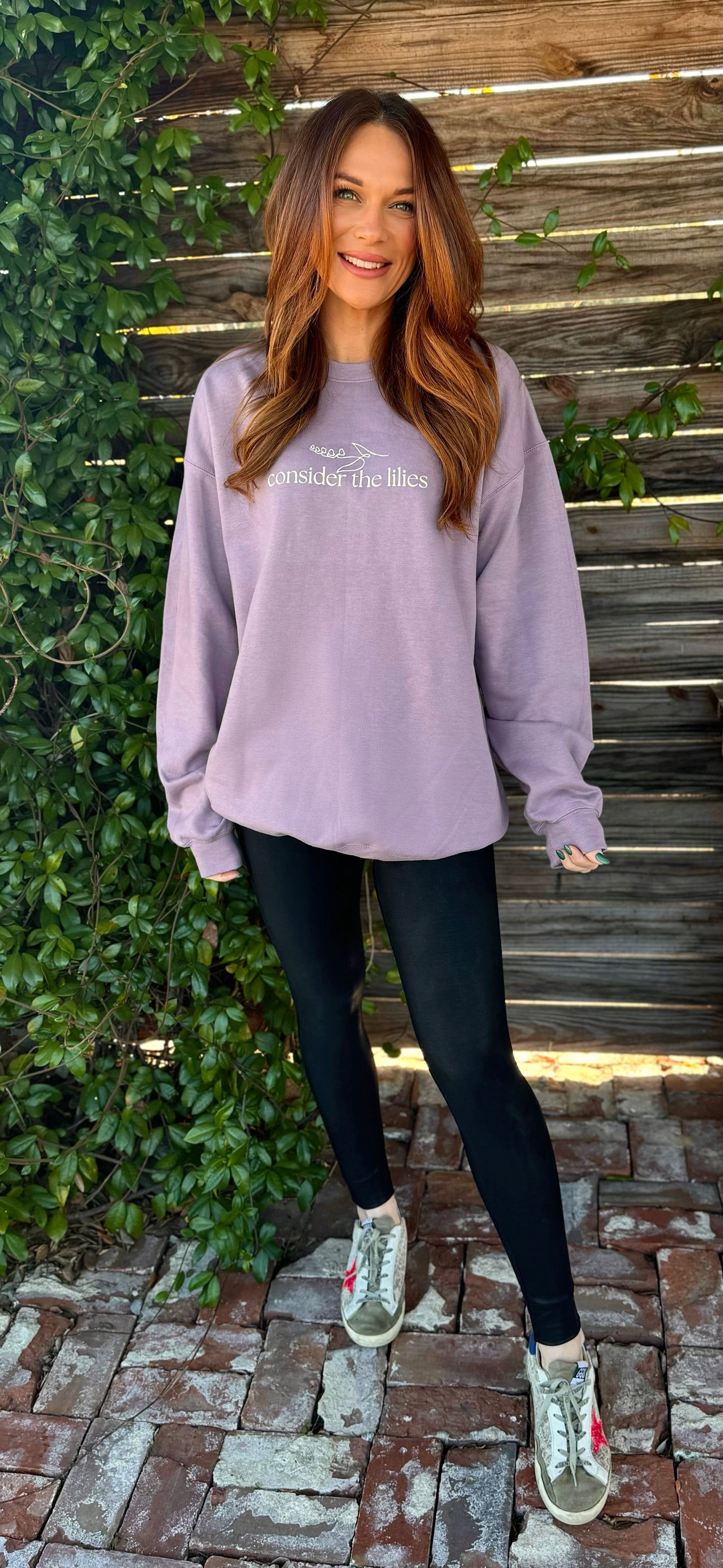 “Consider the Lilies” Soft Sweatshirt