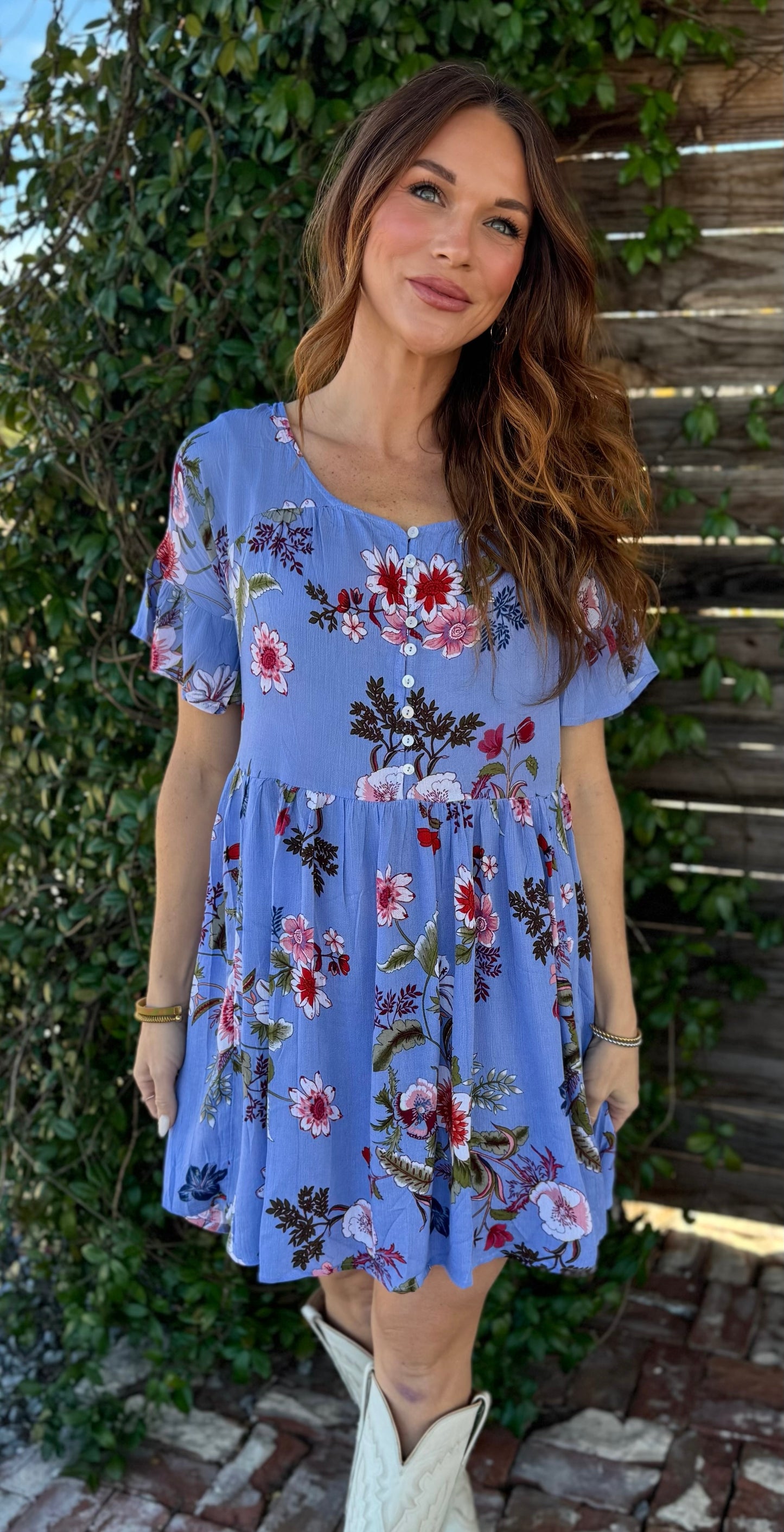 Bobbi’s Floral Dress