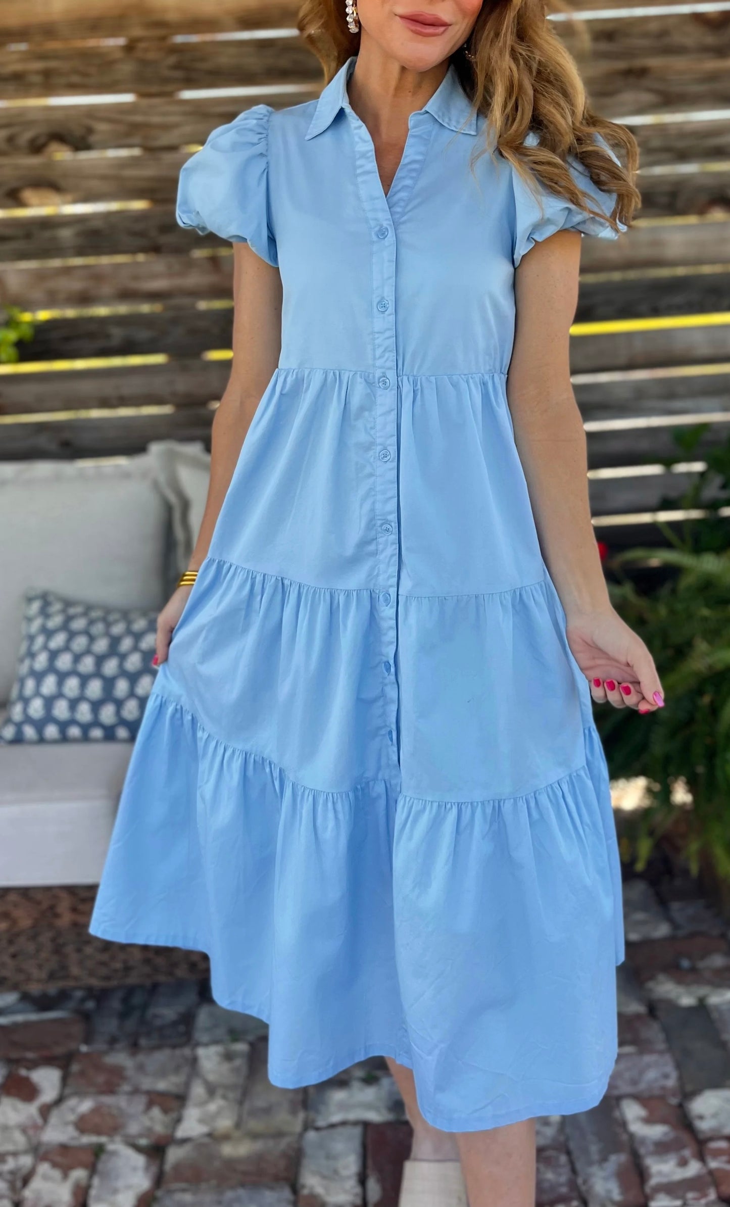 Coco Dress in Blue