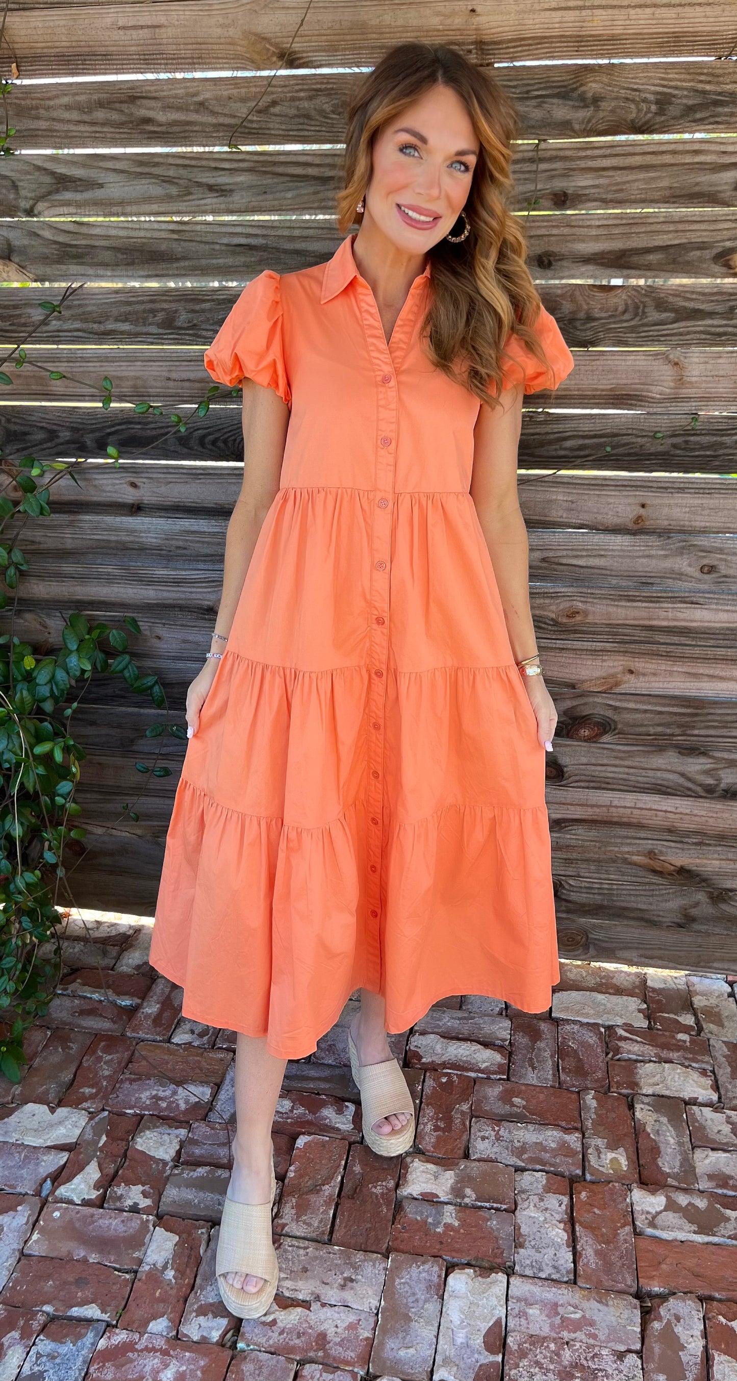 Coco Dress- Papaya