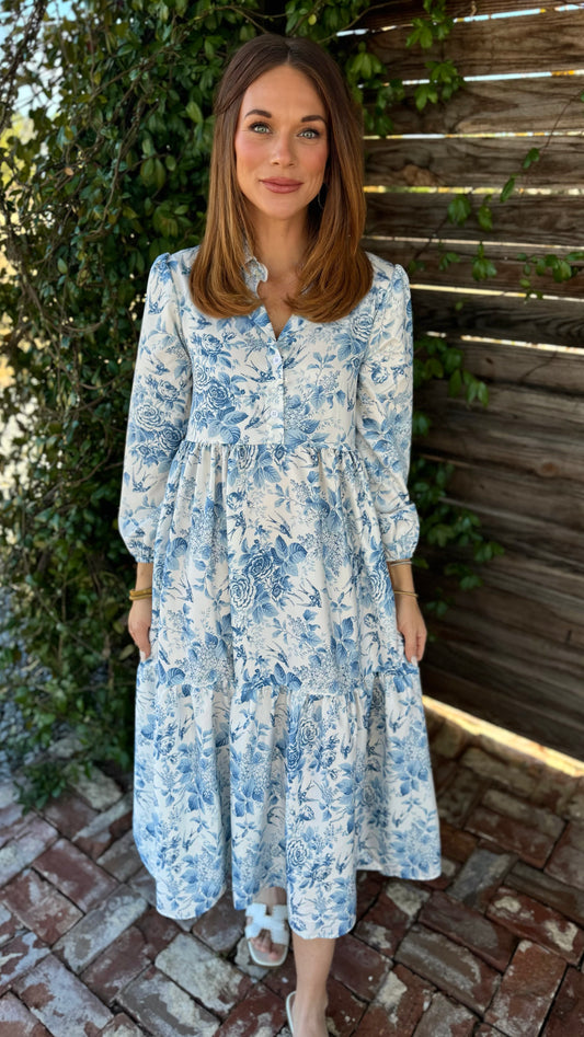 Blue Is Your Color Dress