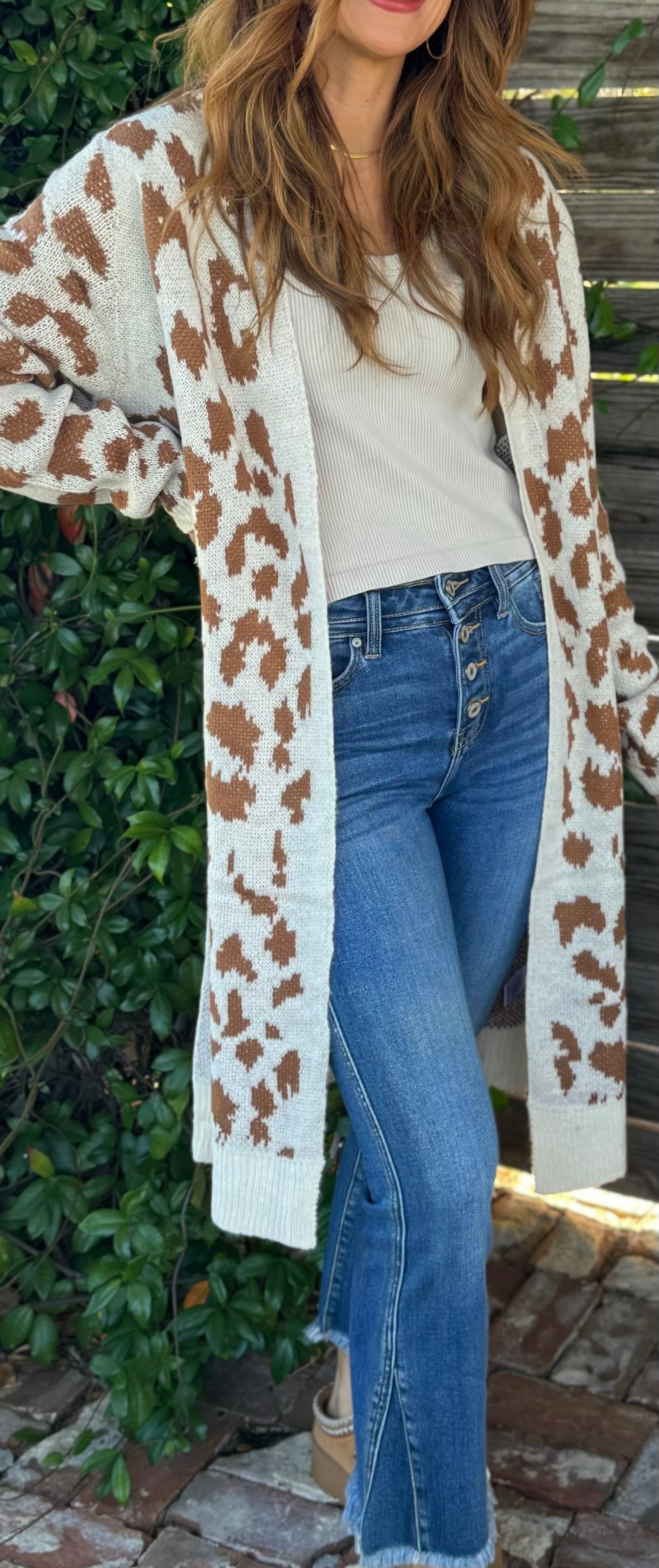 Leopard Cardigan
