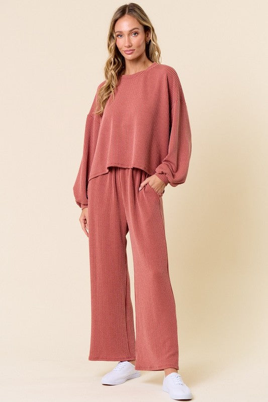 Fall Ribbed Sets. Arr. (11/10)