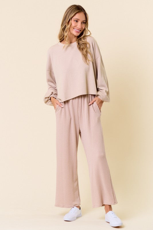 Fall Ribbed Sets. Arr. (11/10)