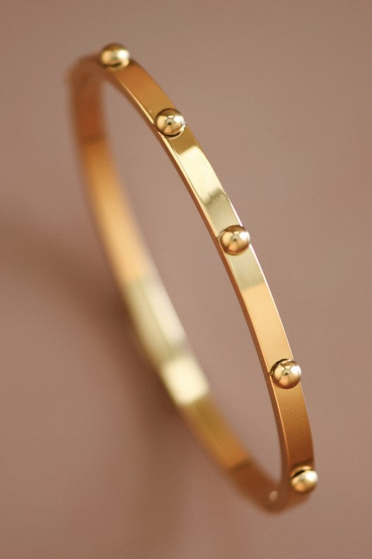 18K Gold Stainless Steel Bangle