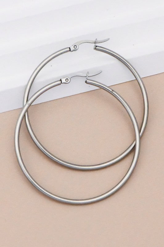 Stainless Steel Hoops