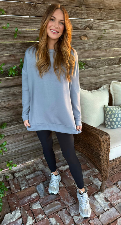 Slit Sweater Pullover