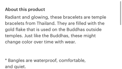 Authentic Buddha Bracelets