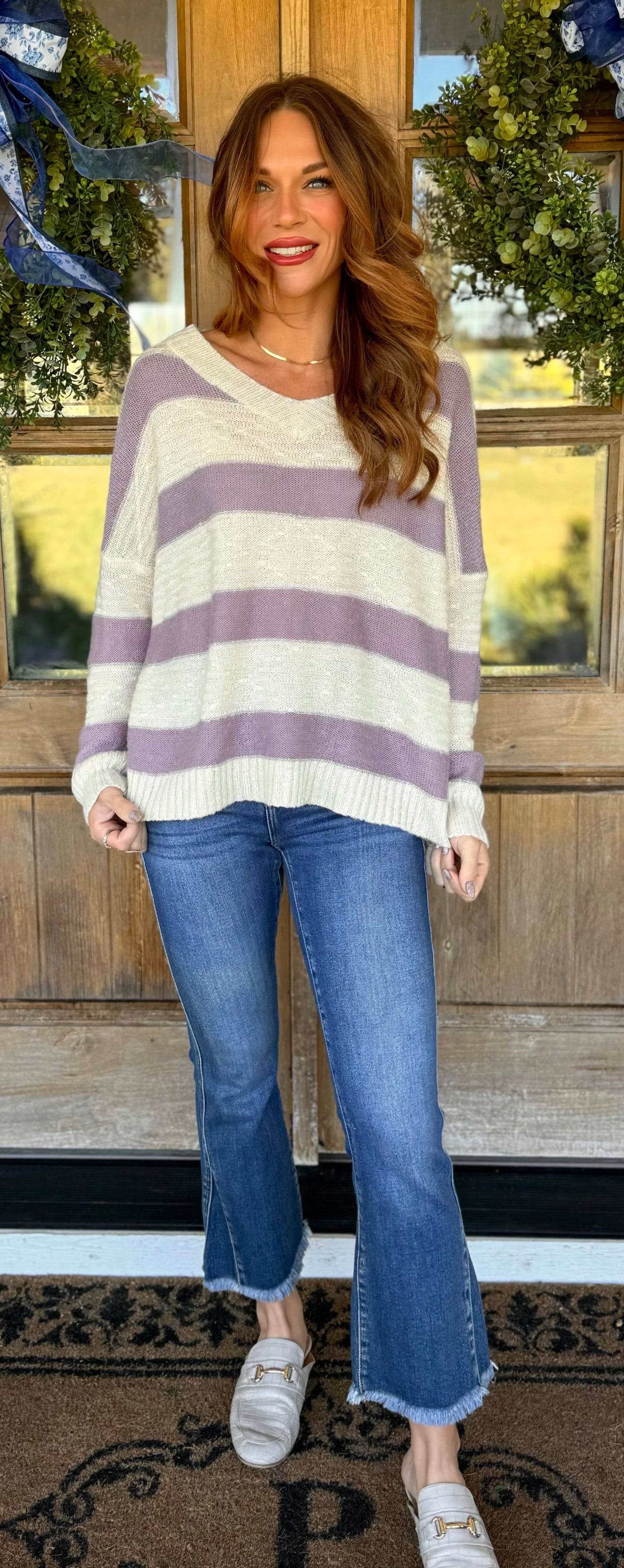 Lavender Lovely Sweater