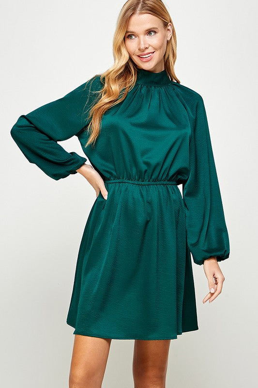 Stella’s Winter Satin Dress (3 colors)