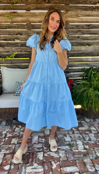 Coco Dress in Blue