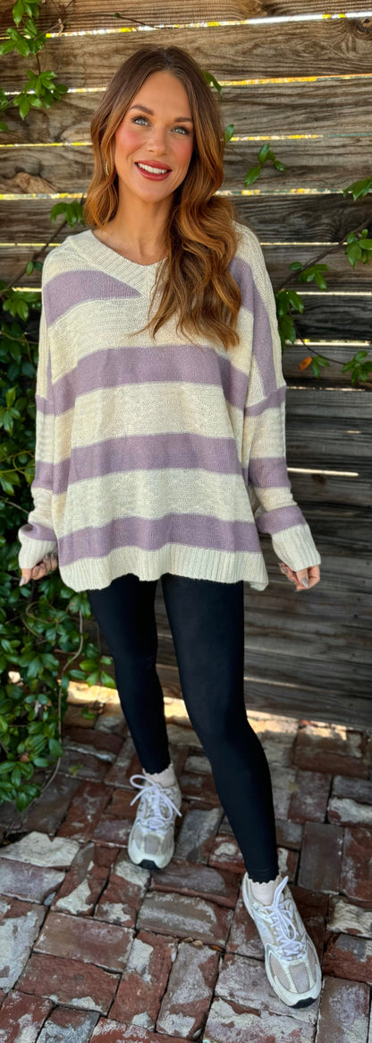 Lavender Lovely Sweater