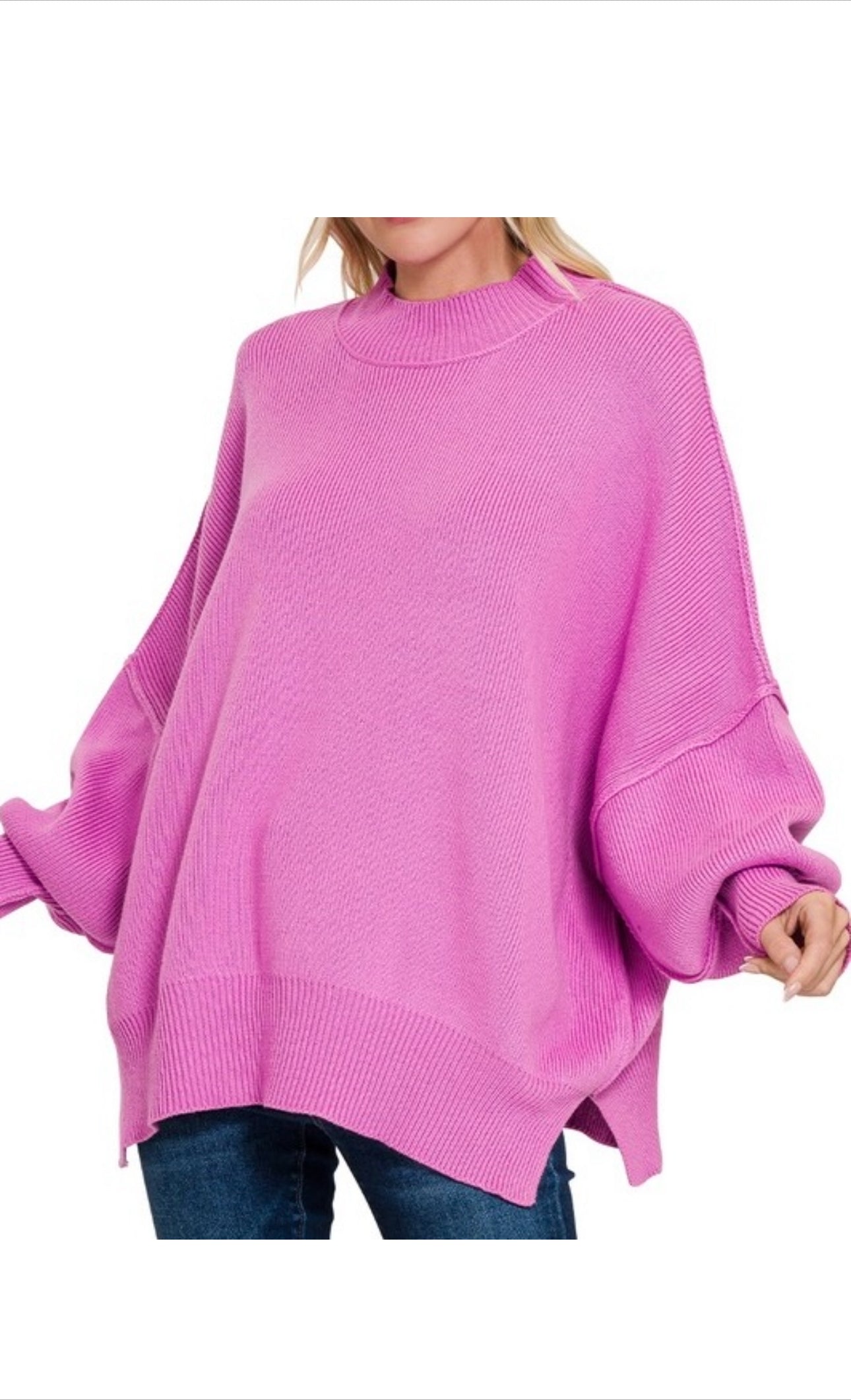 Best Sweater Ever (Brush and Mauve arriving 11/6)