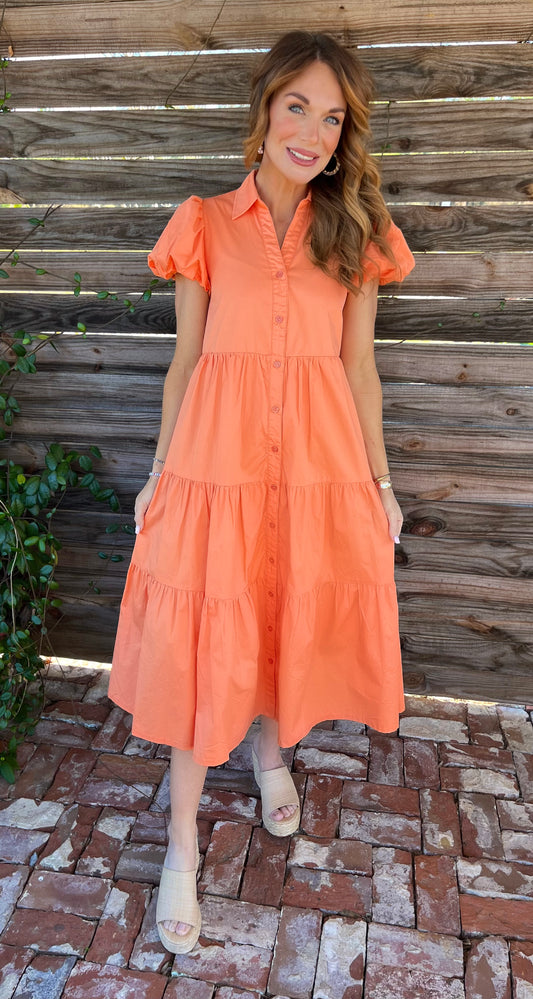 Coco Dress- Papaya