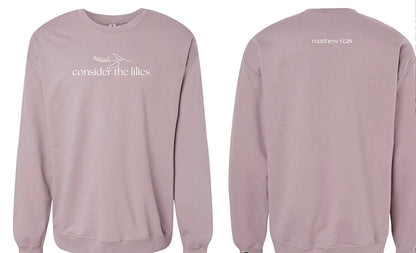 “Consider the Lilies” Soft Sweatshirt