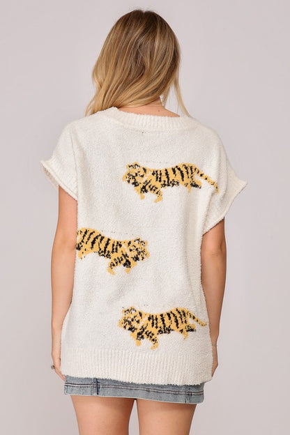 Go Tigers Sweater Top