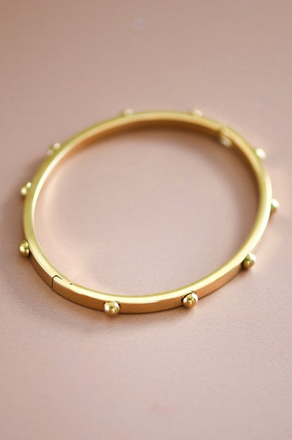 18K Gold Stainless Steel Bangle